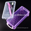 Plastic purple Small nail tool storage box